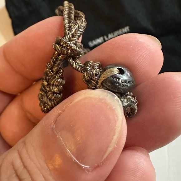 YSL Gold Lurex Bracelet - Picture 7 of 9